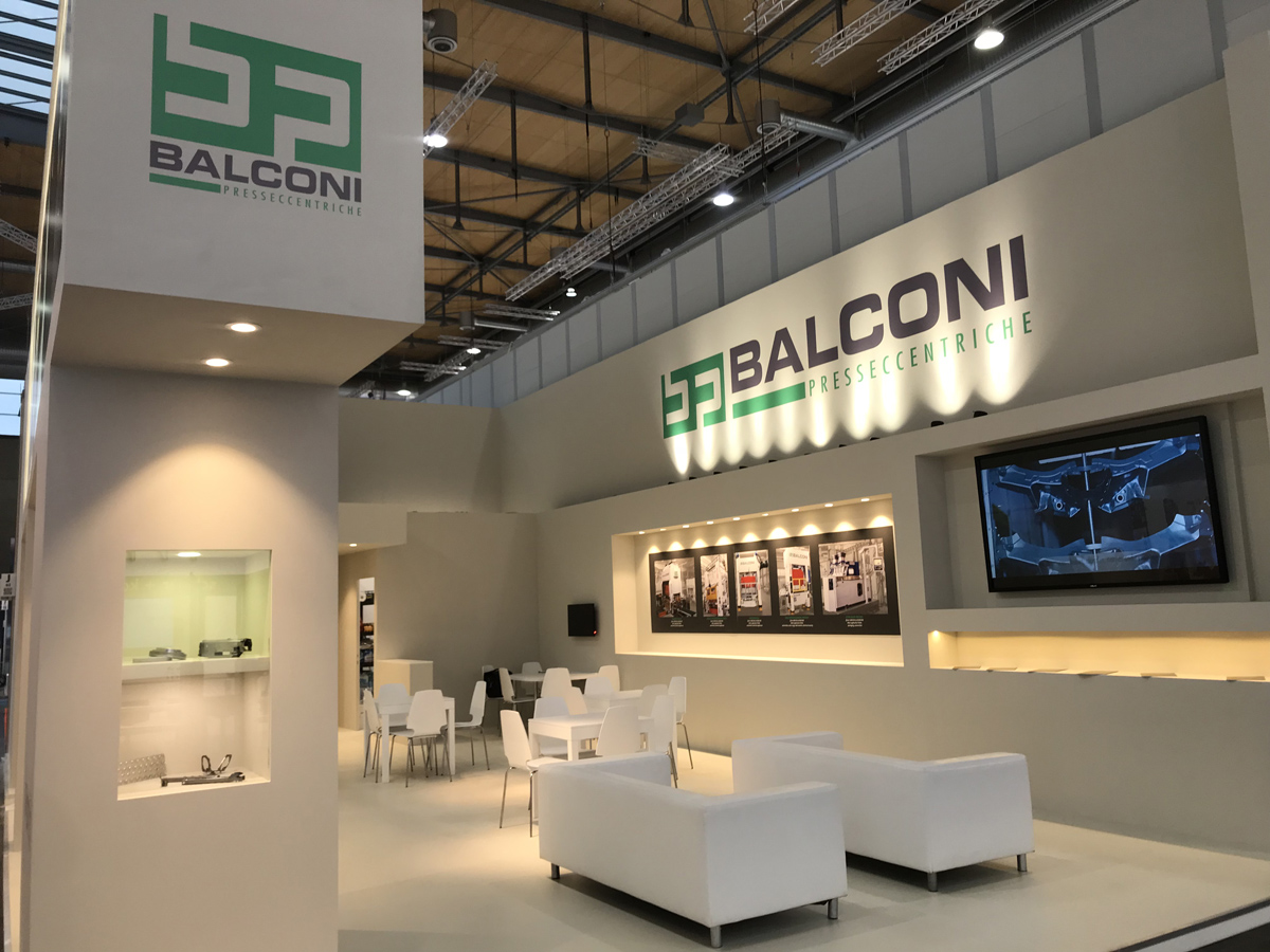 Stand EuroBLECH 2018 - Balconi Presseccentriche